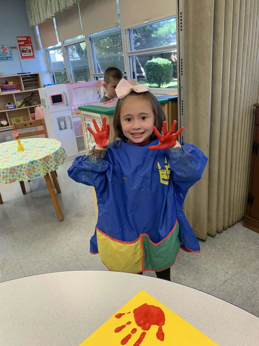 Children learning together at Calvary Nursery School